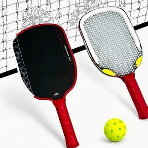 Agassi PRO IV 16mm Pickleball Paddle w/Extended Sweet Spot Carbon Fiber PADDLE
